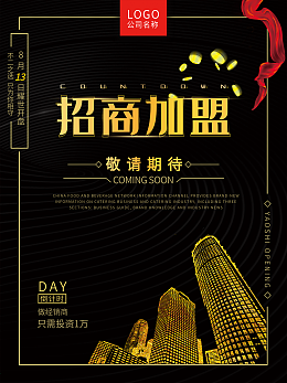 产品招商模板图片在线制作 图司机助力投资房地产招商